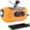 Wind Up Solar Radio, Emergency Hand Crank AM/FM Weather Radio with Bright Flashlight, SOS Alarm, 2000mAh Battery Power Bank, Headphone Jack for Emergency and Outdoor Activities