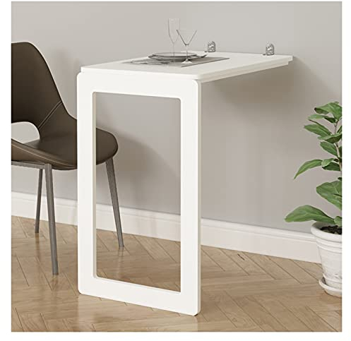WJDY Weiß Wandtisch Klappbar, Klappbar KüChe Esstisch, für Küche Esszimmer und Wohnzimmer, Nicht Leicht Zu Altern, 2 Größen (Color : White, Size : 74x45cm)