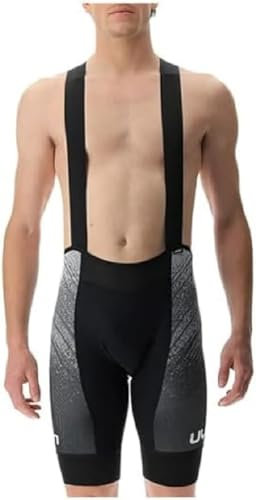UYN Homme Biking Racefast Ow Shorts, Noir Blanc, M EU