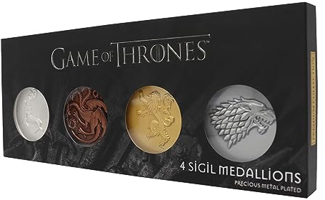 FANATTIK Collezione di medaglioni con sigillo in edizione limitata di Game of Thrones