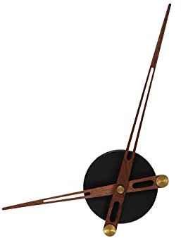 perfk DIY Große Uhrzeiger Nadeln Wanduhren Home Art Decor Uhrwerk Zubehör, Schwarz