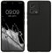 kwmobile Custodia Compatibile con Motorola Edge 30 Fusion Cover - Back Case per Smartphone in Silicone TPU - Protezione Gommata - nero matt