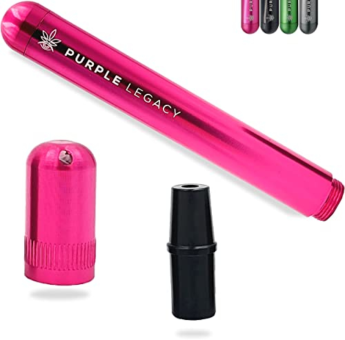 PURPLE LEGACY Joint Case Geruchsdicht aus Aluminium Joint Hülle Geruchsdicht & Wasserdicht mit Joint Halter für Blunts 138mm Lange Joint Tube Transport-Hülle Aufbewahrung Joint Zubehör 3-Teilig