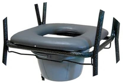 Sitzbrille für TS130 Drive Medical Toilettenstuhl