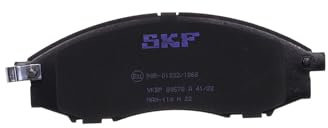 SKF Scheibenbremse Bremsbelag VKBP 80578 A - 4er Set - Position Vorderachse Höhe 73 mm Länge 166 mm Breite 103 mm Dicke 17 mm - OE Qualität | Kompatibel mit: NISSAN NAVARA, NP300 PICKUP, PATHFINDER II, PICK UP