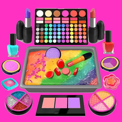 Makeup Slime Simulator ASMR makeup artistry with ASMR relaxation and virtual models' beauty