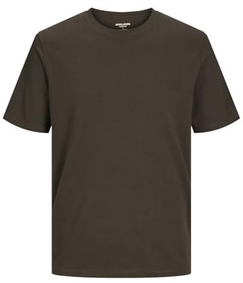 JACK & JONES Jjeorganic Basic Tee SS O-Neck Noos T-Shirt, Mulch, M Hommes