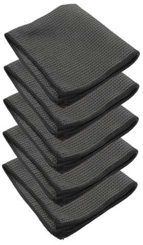 LIFKOME 5piezas Paños De Cocina Absorbentes De Agua para Limpieza del Hogar Estropajos De Cocina Color Gris