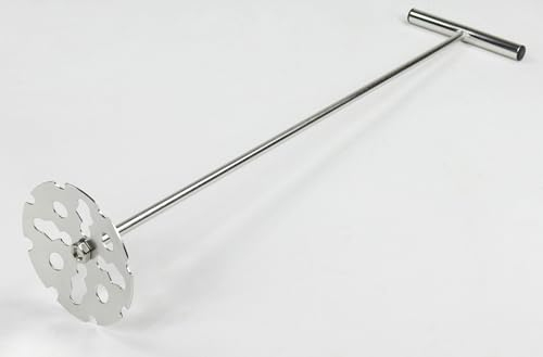 Honigrührer Auf und Ab aus Edelstahl cremiger Honig Rührer Honig-Rührstab Handrührgerät Imkerei Bienen