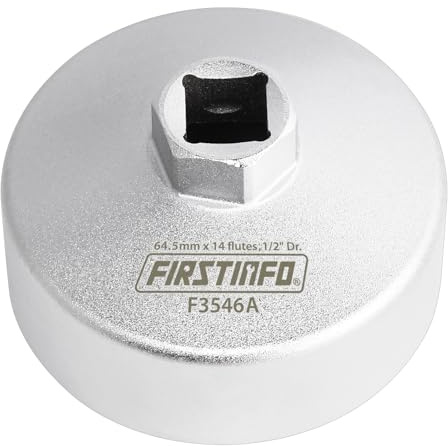 FIRSTINFO F3546A | 1/2 | 64,5mm | Ölfilterschlüssel | 14 Flöte | Kompatibel mit Toyota and Honda