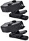 Fdit Lámpara LED con Clip para Gafas, Luz para Lectura Nocturna, Mantenimiento de Pesca, Color Negro, Ligera, Mini, 1 par para Actividades Al Aire Libre