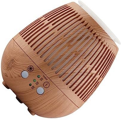 Aroma Diffusor mit Holzmaserung, 135ml, Pp Abs, für Zuhause