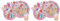 Ciao Y4956 Winx Party Tableware Set, Single, Pink, 8 people (Packung mit 2)