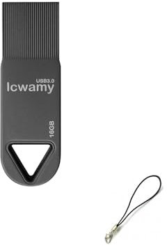 lcwamy 16GB USB Stick USB Flash Drives USB3.0 Flash Drive 16GB USB Drive Mini Metal Flash Drive Thumb Drive