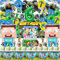 52pcs Decoracion Cumpleaños Del Juego 6 años, Decoración Fiestas Del Juego, Decoración Pastel Globos Pancarta Cumpleaños, Deco Infantil Cumpleaños Fiestas