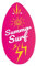 Folpus Skimboard Petite Planche de Surf en Eau Peu Profonde Debout de la Planche de Surf de 35 Pouces Board en Bois pour garçons Filles Enfants Adultes Plage, Rose