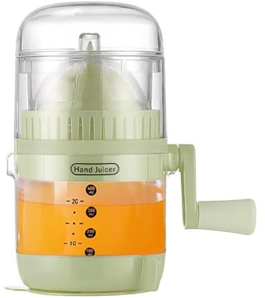 Counter citrus fruit extractor - Pomegranate juice maker | Manual Juicer | Manual Juicer Hand | Portable Handheld Juice Press Machine with Handle Pour Spout Fruit Extractor for Kitchen & Counter