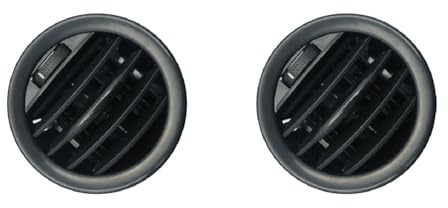 Hajus 8371167001 2x Luftdüse Lüftungsdüse Lüftungsgitter 13417363 kompatibel mit Opel Adam M13 Corsa D S07