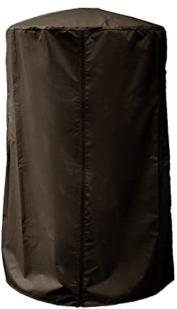 Premium Terrassenheizer Abdeckhaube aus Polyester - Wetterschutz für Heizstrahler im Garten, wasserdicht & UV-beständig mit praktischem Seitenzip (C)