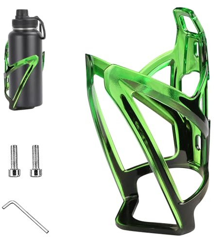 Lot de 2 porte-bouteilles d'eau pour vélo VTT, 13,5 cm x 7 cm, porte-bouteille d'eau avec outil à vis (couleur D)