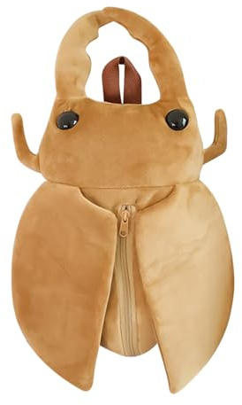 Plüsch-Käfer-Rucksack für Kinder, süßes und realistisches Tierpaket, lustiger und tragbarer Spielbegleiter, Geburtstag, Jahrestag, Geschenk für Kinder, Hirsch, siehe die Beschreibung, Siehe
