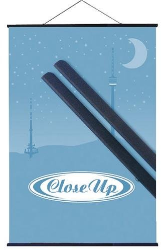 Plastic Poster Strips Black (70 cm) Poster Hanger, Poster Rails, Poster Strips, Clamp Rails (27.5 Inches)