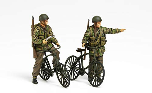 Tamiya 300035333 - 1:35 WWII Britische Fallschirmspringer mit Parabike