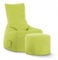 SITTING POINT only by MAGMA Sitzsack-Set Scuba Swing + Hocker grün