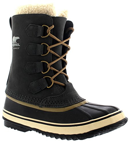 Sorel Bottes d'Hiver pour Femmes, 1964 Pac 2, Gris (Coal), Taille : 36 1/2