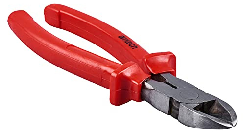 Amtech - 200mm (8in) Superior Side Cutting Pliers, Drop Forged, PVC Slip Guards