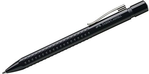 Faber-Castell A.W. 243999 - Kugelschreiber Grip 2010, Stärke M, schwarz
