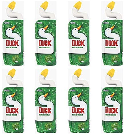 Duck Liquid Toilet Cleaner, Deep Action Gel , Pine, 750 ml, Pack of 12