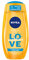 NIVEA Shower Gel Love Sunshine, 6 Packs of 250 ml, Total: 1500 ml Sun