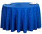 YueLian Tischdecke mit edel-Muster, runde Tischtücher abwaschbar Tischwäsche Lotuseffekt Tischtuch(Blau, 260cm)