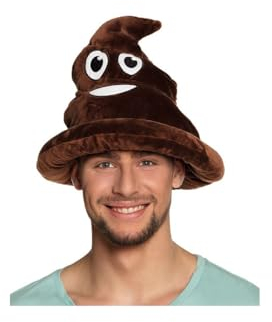DISBACANAL Emoji Kackhaufen Hut