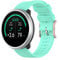 BoLuo 20 mm Silikon-Armband für Polar Ignite/Polar Unite, Uhrenarmbänder, Sport-Ersatzband für Garmin Venu/Venu SQ/Forerunner 245/645/Ticwatch 2/Pebble 2, Silikon