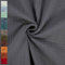Musselin Stoff Sunny, Double Gauze, uni dunkelgrau (Länge am Stück: ab 50cm / Breite: 130cm)