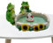Facynde Harz Outdoor Aschenbecher - Indoor Outdoor Aschehalter Catcher Dessert Snacks Tablett - Desktop-Sommerdekoration, Kunsthandwerk für drinnen und draußen, Aschenbecher