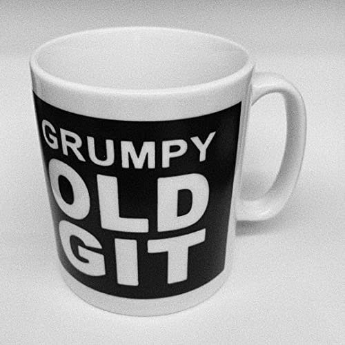 Grumpy Old Git Mug~Coffee Office Cup ~ Coffee/Tea Cup ~ Secret Santa Office Christmas Birthday Present Gift