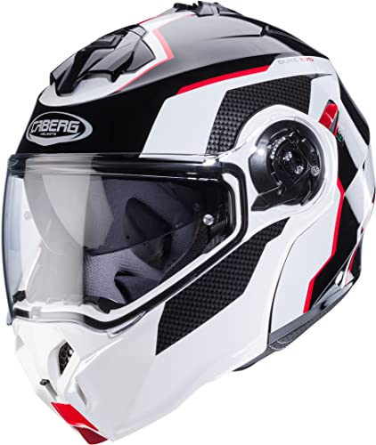 CABERG HELMET DUKE EVO MOVE BLACK/WHITE/RED M