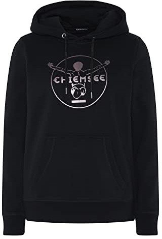 Chiemsee Hoodie mit Jumper-Motiv