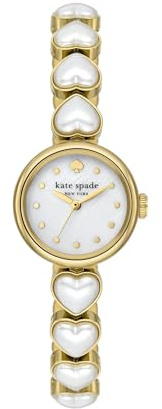 Kate Spade New York Women Analog Quartz Watch with Stainless Steel Strap KSW1815
