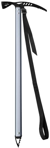 DIERI Outdoor Camping Ice Axe Aluminum Alloy Mountaineering Axe 70cm Walking Pick for Camping Mountaineering