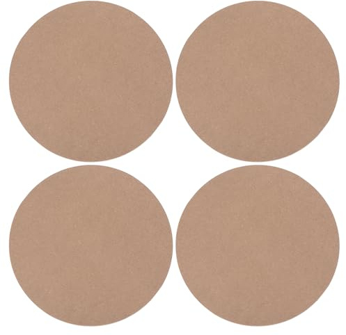 PATIKIL 8 Runde Töpferscheibenplatte, 4 Stück Töpferscheibenplatten für Töpferscheibe, 1/3 Zoll dicke Wurfplatten aus Ton