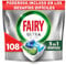 Fairy Platinum Normal Cápsulas de lavavajillas todo en uno, para los restos más difíciles, limpia incluso la grasa de los filtros, 6 x (16+2)