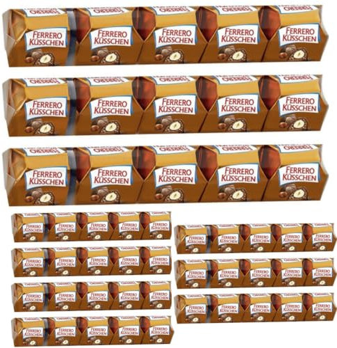 Ferrero Küsschen Schokolade 44 Gramm X 10 STÜCK