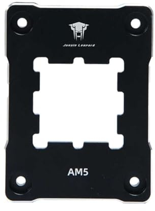 ICOLER AM5 CPU Contact Frame for Retrofit Kit,Corrective Anti-Bending Fastener,Curved Pressure Plate,CPU Fixing Buckle,Cooler Standard Configuration,CPU Holder(Black)