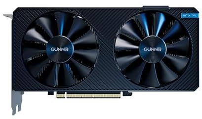 WEELIAO GUNNIR Intel Arc A380 Photon 6GB GDDR6 2450MHz Dual Fan Scheda grafica (96-bit, PCIe 4.0, HDMI/DisplayPort, supporta 4k)
