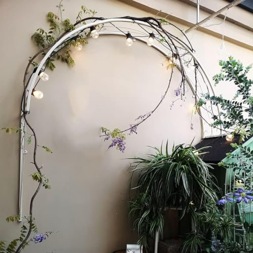 Rosenbogen Gartenbogen Metall Rosenbogen Clematis Gartenbogen Türbogen Fensterdeko