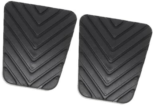 MUEOSI Pedalauflage, for Kia, for Sportage QL SL NB7 JE KM 2019 2018 2017 2016 2015 2014 2013 2012-2005 2004 Gummibremskupplungsfußpedalauflageabdeckung Gummi-Kupplungspedalauflage(Black 2piece)